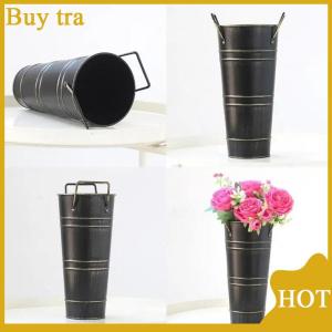 [Buytra] New Metal Umbrella Holder Free Standing Umbrella Stand Rack Decorative Umbrella Holder Bin Multipurpose Walking Sticks Holder