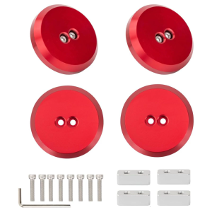 Gói của 4 nhôm Lift Pad adapter không đầu thiết kế mạnh mẽ cột nâng đơn giản hoạt động cho xe sang trọng mô hình