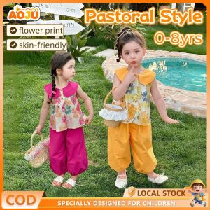 AOJU Apparel Swing Top And Knickerbockers Terno Set For 0 To 8 Years Old