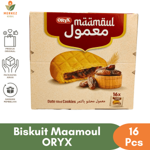 Biskuit Maamoul Mamoul Al Batal Makanan Snack Cemilan Kue Jajanan Arab Kurma 1 Box Isi 16 Pcs