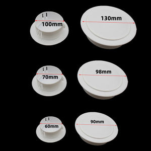 Christmas gift 【AYLMER】 Air Conditioning Hole Decorative Cover Air Conditioning Hole Plug Wall Hole Blocking Hole Cover Pipe Sealing Cover