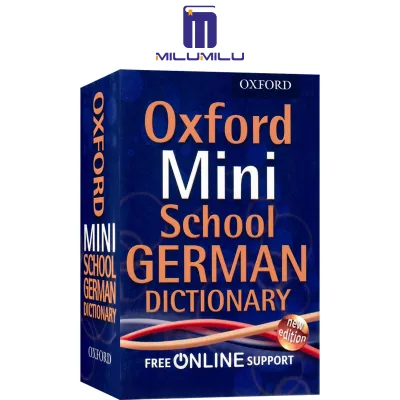 Oxford Mini School German Dictionary English Original Reference Book Original English books