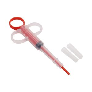 Pet Medicine Treat Feeder Pet Dog Cat Puppy Rabbit Pills Water Feeding Push Dispense