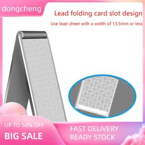 dongcheng Cá tấm Chì cuộn tấm với khe cắm thẻ sinkers tấm chì Dải Sinker tấm Dải Chì cuộn băng cầm tay câu cá giải quyết