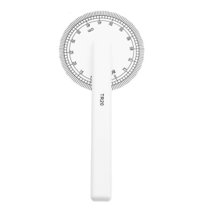 360 Degrees Rotating Quilting Ruler with Roller Wheel Circular Quilting Ruler Pattern Making Ruler for Fabric Making