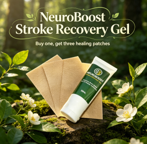 NeuroBoost Stroke Recovery Gel 50ml+3Gift with healing patches in natural setting