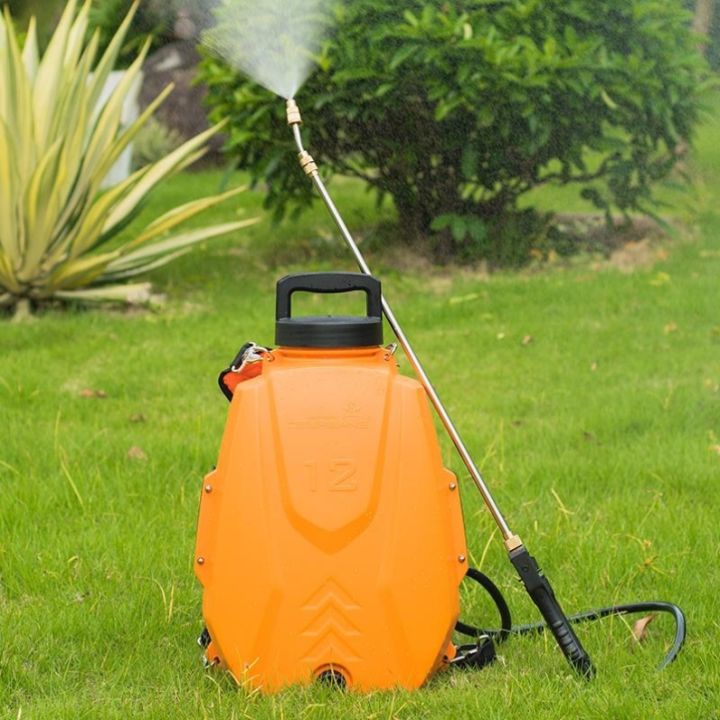 Pulling pesticide sprayer electric agricultural high-pressure disinfection spray kettle charging pesticide machine small new backpack sprayer