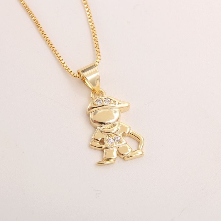 ZFZDR0LH%20Golden%20Plated%20Boys%20Girls%20Pendant%20Necklace%20Trendy%20Style%20Copper%20Base%20Hollow%20Pendant%20Fashion%20Lovely%20Charm%20Gold%20Plated%20Chain%20Birthday%20Gifts%20-%20Image%209