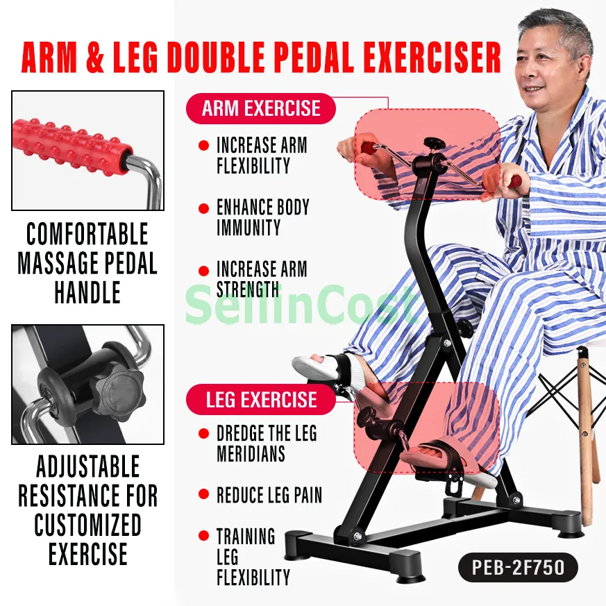 FitExperte SellinCost Foldable 2in1 Rehabilitation Bicycle Mini