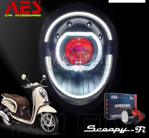 Lampu Depan Biled Scoopy Fi 2012 s/d 2015 RJB Pnp Saklar Fulsett