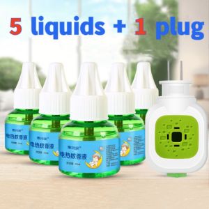 Safe Long Lasting Electric Mosquito Repellent for Baby Odorless Smokeless Repellents and Plug Set