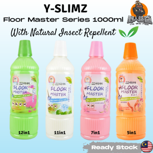 Y-SLIMZ Floor Master Natural Insect Repellent Cleaner Series 1000ml Korea Non-Toxic Floor Cleaner Anti Bacterial 12in1 11in1 7in1 5in1 Bathroom Master Lucky Pomelo