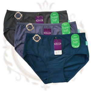 3 Pcs Celana Dalam Wanita Sorex 1239 Super Soft | CD Sorex Perempuan Karet Kecil | CD Wanita Dewasa