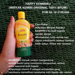 Happy Kemiriku Minyak Kemiri 100ml