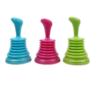 Bathroom Drain Cleaner Squeeze Clog Remover Efficient Hair Unclogging Ergonomic Handle Plunger For Sink Tub Shower Drain