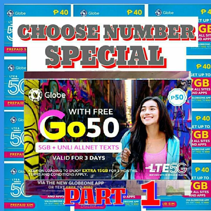 GLOBE Sim Card 5G 