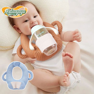 Aoduoyaya Baby Automatic Feeding Pillow Anti Spitting Milk Breathable Adjustable Magic Tape Fixed Bottle Feeding Pillow