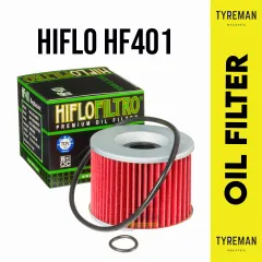Filtre à Huile Hiflo HF401 - Qualité Supérieure, Certifié TÜV | Compatible Moto Et ATV