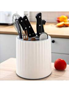 Cutling Rack/Rotation Cutlery Spoon Fork Chopstick Kitchen Utensils Rack/Rotation Cutlery Holder Spoon Fork Kitchen Silverware Holder