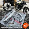 KNALPOT RX KING copy BOBAN C33 C39 NUKLIR SUARA GARING KEMRINCING FULLSYSTEM TINGGAL PASANG. 