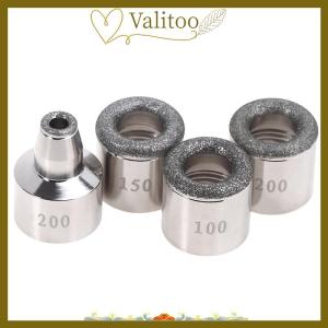 [Valitoo] หัวกรอเดอร์มาเบรชั่นสำหรับการเปลี่ยนหัวขัดผิวด้วยเพชร100 150 200 #