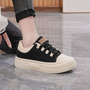 giày thể thao màu trắng tạo hình chân giảm áp lực ở chân giày thể thao đáy mềm bền bỉ đế dày 5cm