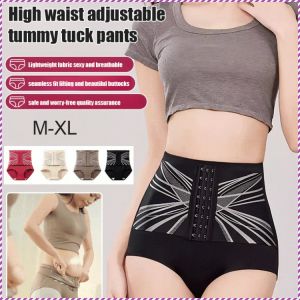 Girdle Pants Lift the Buttocks Shapewear Body Sculpting High-waisted Fit Breathable Crotch Shape