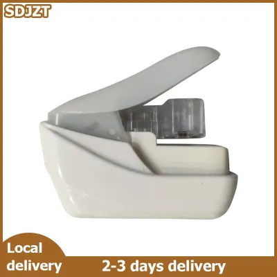 SDJZT Book Paper Stapling Mini Portable Stapleless Stapler School Office Supplies