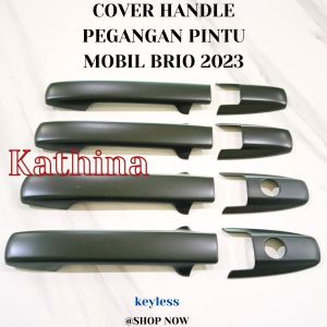 Cover Handle Cover Pintu Mobil Honda Brio 2023 Hitam