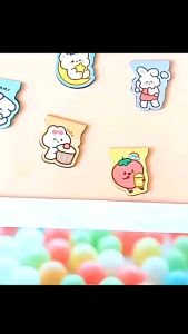 Kẹp giấy đánh dấu trang có nam châm in hình cute