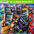 (isi 10 berbeda) Tempelan / Stiker Bus Artis Stiker Bis stiker bus telolet Stiker bus Mania stiker basuri Kids Panda Tuan Muda Ratu Maher Glosy. 