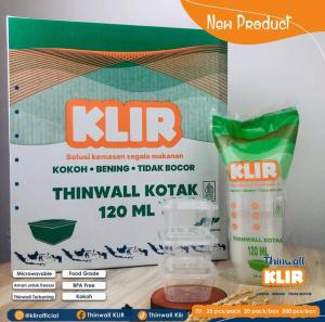 Thinwall VARIASI KOTAK 3000ml s/d 120 ml Ter-MURAH + Tutup isi 25 pcs / kotak makan plastik KLIR ANTI PECAH / KOKOH / BENING