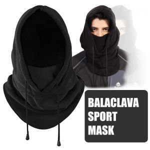 Outdoor cycling head cover face cold and windproof skiing warmth enlarged fleece fleece knitted hat