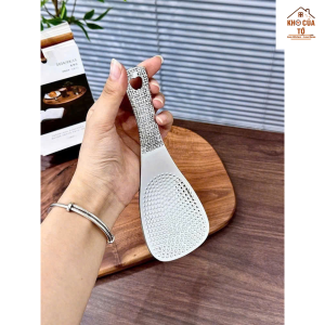 Muôi lấy cơm muôi xới cơm chất liệu inox 18/10 hàng Chockmen an toàn xới cơm lấy cơm không dính không cháy ckm207rk740