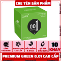Bao Cao Su Durex Invisible Siêu Cực Mỏng Hộp 10 Cái. 