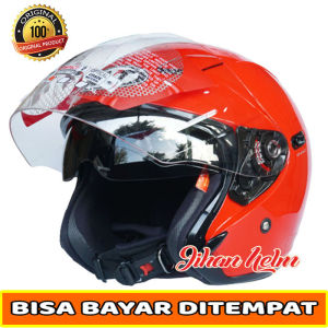 Helm KYT DJ MAXI RED Terlaris