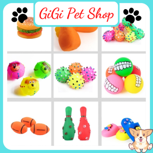 Đồ chơi thú cưng phát ra âm thanh bíp bíp cho chó mèo nhiều hình dáng dễ thương cute giao ngẫu nhiên - GiGi Pet Shop