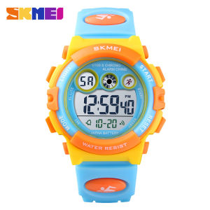 SKMEI 1451 Children Digital Shockproof Watches Fashion Alarm Sport Electronic Waterproof Boy Girl Wristwatches