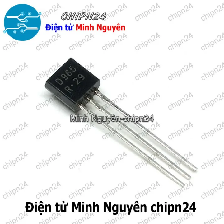 [10 con] (KT1) Transistor D965 TO-92 NPN 5A 20V 1W (Transistor Power ...