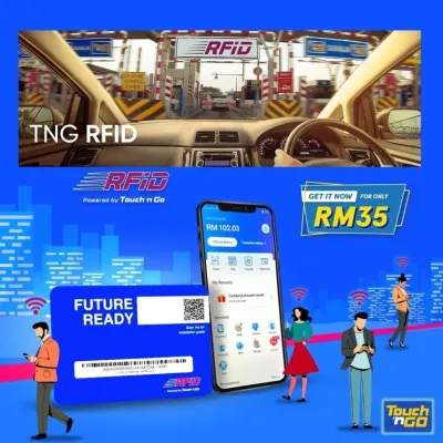 RFID Touch ‘n Go Self-fitment (DIY) RFID Tag