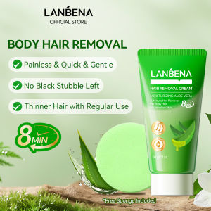 LANBENA Hair Removal Cream Leg/Underarm Painless Hair Remover Gentle Depilation Not Stimulating Effective Epilator Nourishing Repairing Body Care