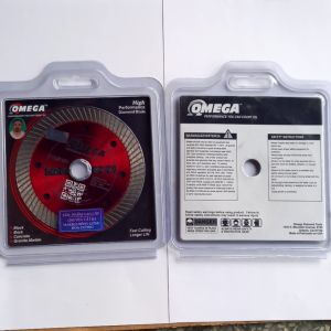 Lưỡi cắt gạch Omega đỏ đá marble hoa cương bóng kiếng Omega đỏ hàng loại 1 chính hãng có tem omega 7 màu