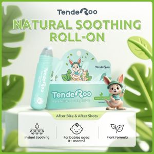 Baby Natural Soothing Roll-On – Gentle Comfort for Baby’s Skin | 360° Cooling Roller | 15ml