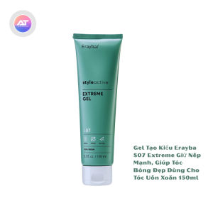 Gel Tạo Kiểu Erayba S07 Extreme Giữ Nếp Mạnh Giúp Tóc Bóng Đẹp Dùng Cho Tóc Uốn Xoăn 150ml
