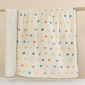 ผ้าคลุมเตียงขนาดเล็กสำหรับโรงเรียนอนุบาลผ้าคอตตอนเนื้อนุ่มเด็กหญิงเด็กชายผ้าเช็ดตัวผ้าห่อตัวเด็กแฟชั่น INS