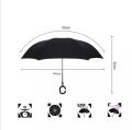 Ô dù gấp ngược. Ô đi mưa gấp ngược thông minh. Đường kính 120cm, cao 85cm. Tránh bị ướt khi ra vào Ô TÔ. (MI120). 