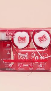 Beauty Love Rejuvenating Facial Set for Dark Spots Acne Marks Oily Skin and Dull Skin Mild Peeling