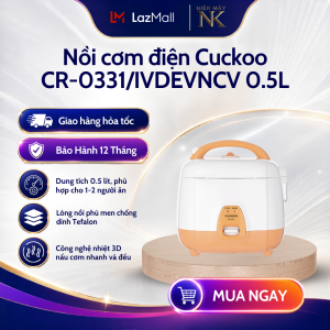 Nồi cơm điện Cuckoo CR-0331 /IVDEVNCV 0.5L - Bảo Hành 12 Tháng