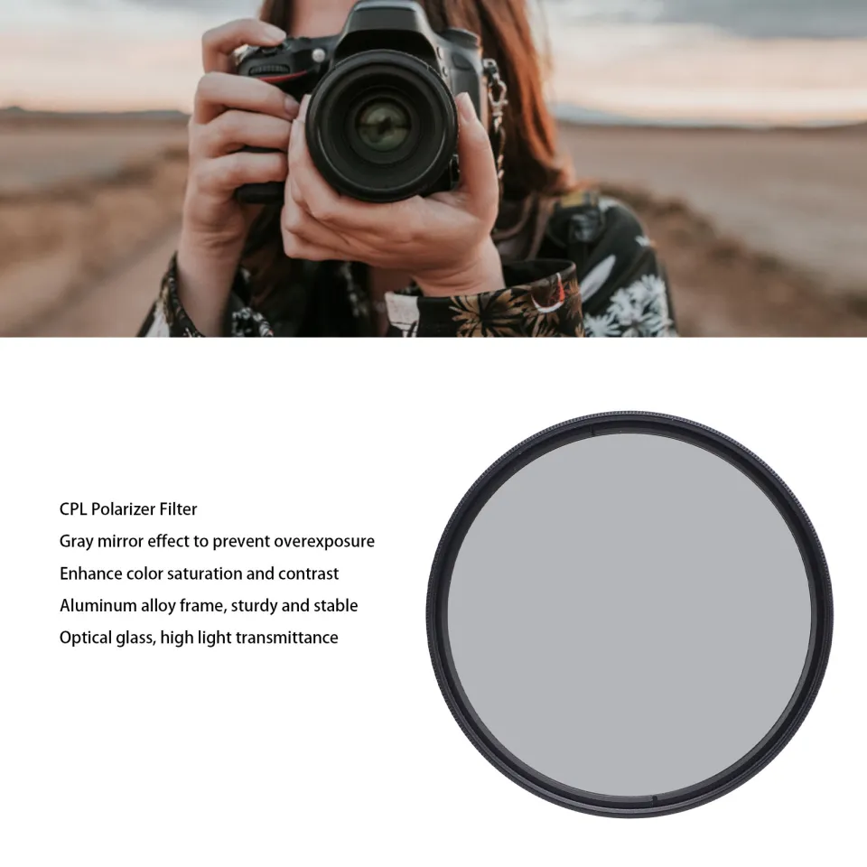 CPL Camera Filter Polarizer Filter High Light Transmittance Neutral Density  for Landscape Photography