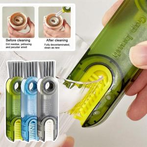 Three-in-one Cup Cover Cleaning Brush Corner Crevice Cleaning Small Brush